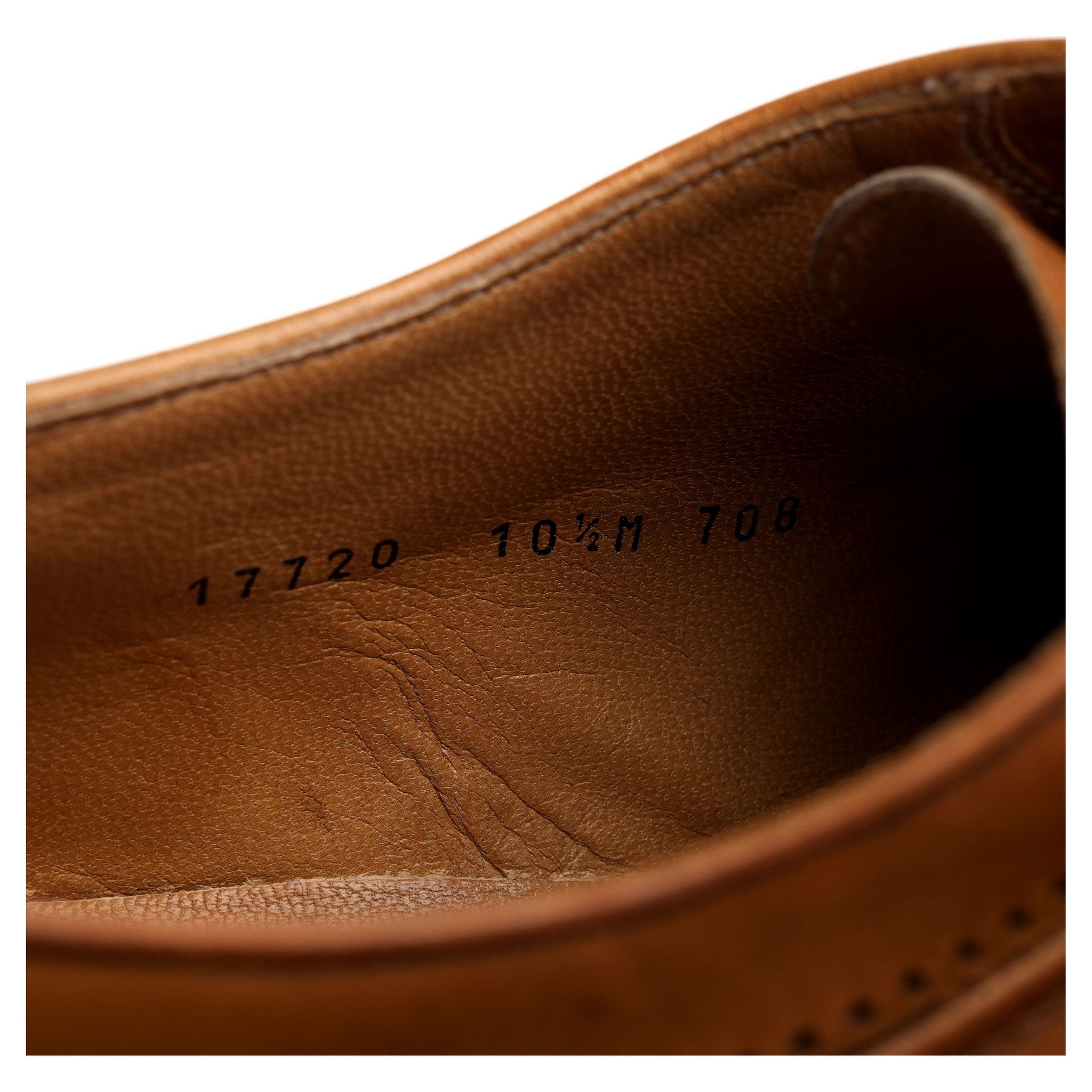 Gravati richelieu marron pointure UK 10 cuir