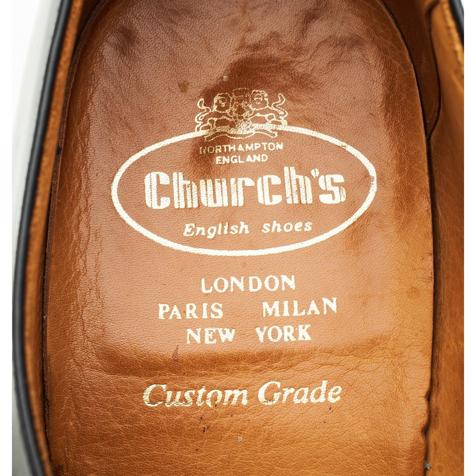 Church's Westbury chaussures monk cuir noir UK 9.5