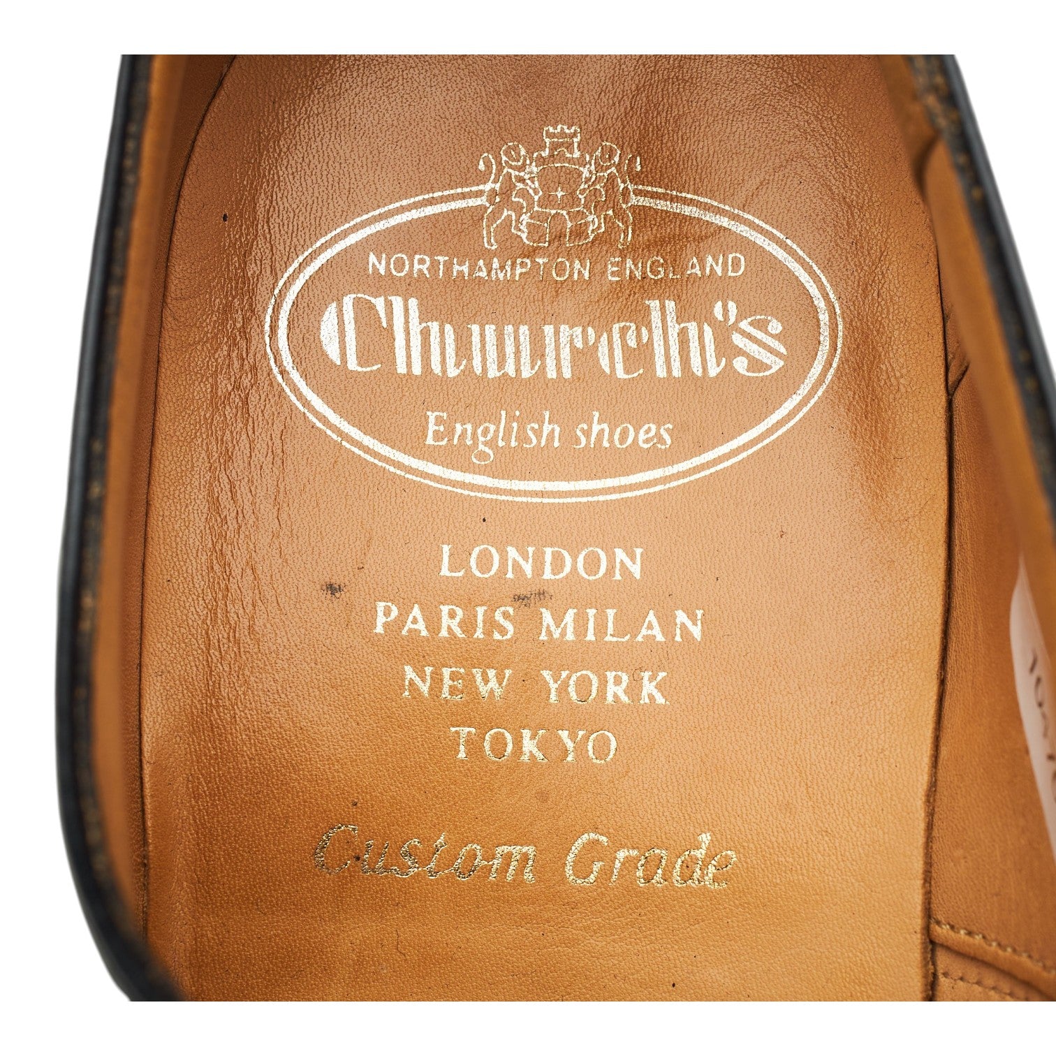 Church's Consul oxford cuir noir UK 7
