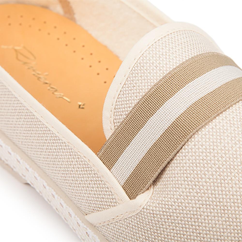 Rivieras Classic College espadrilles beige toile coton