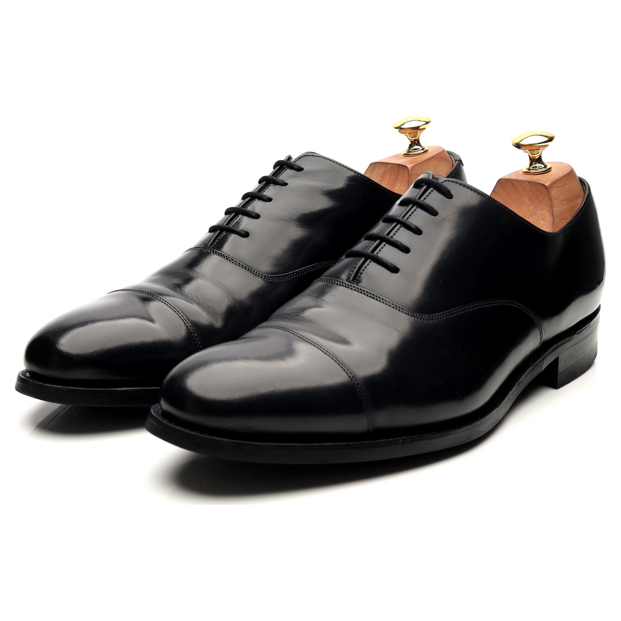 Barker Cheltenham oxford cuir noir pointure 9,5 UK