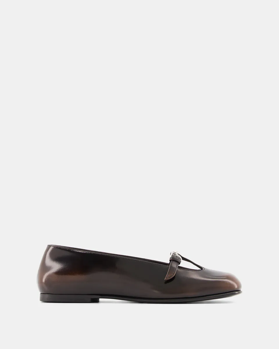 Nodaleto Bulla Bobby 5 sandales marron chocolat plat