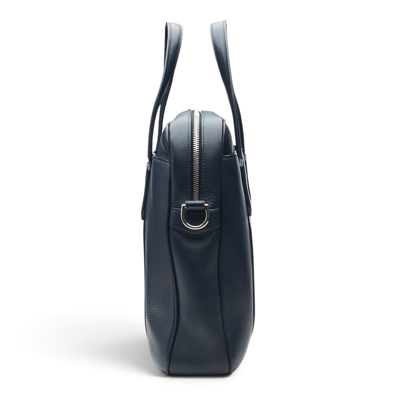 Dunhill Hampstead porte-documents cuir bleu marine