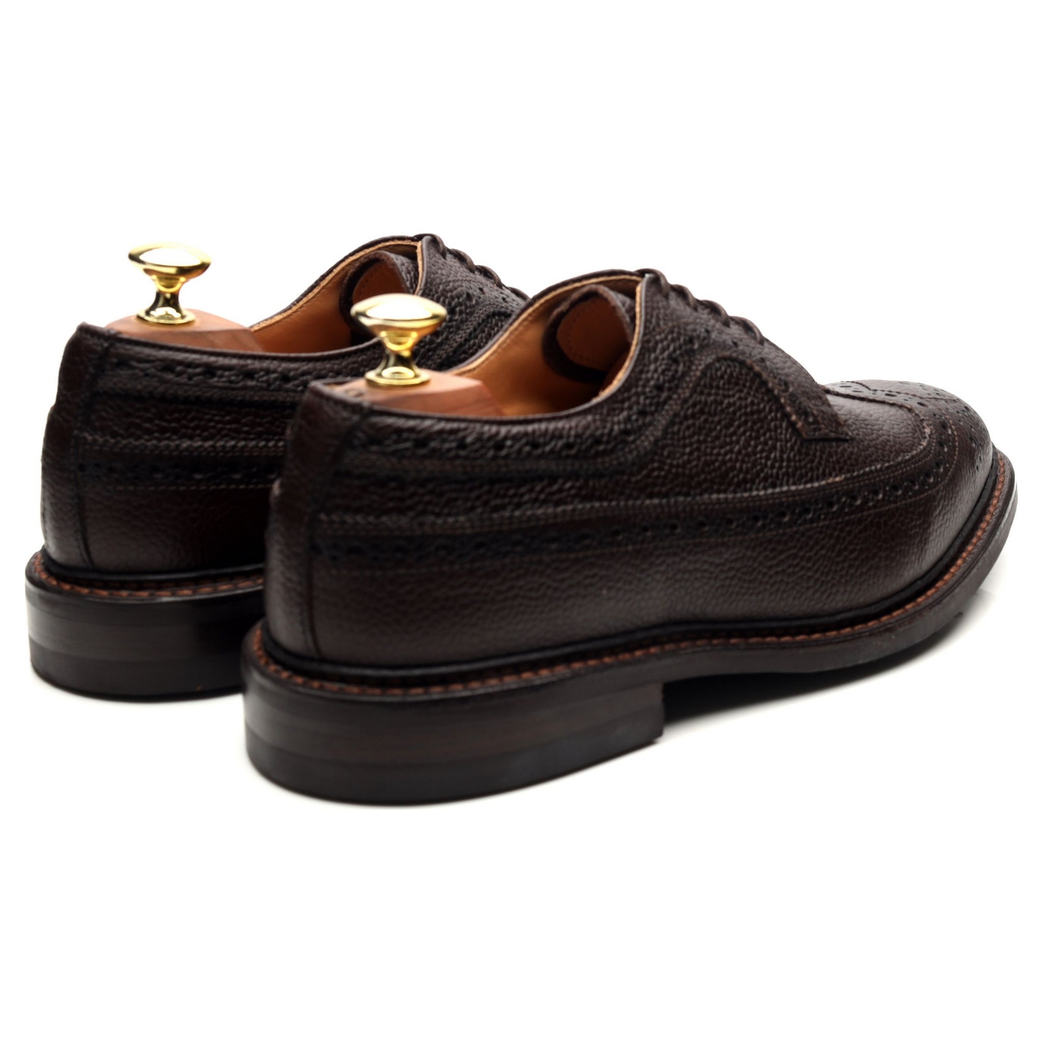 Tricker's Fulton derbys cuir marron pointure UK 7