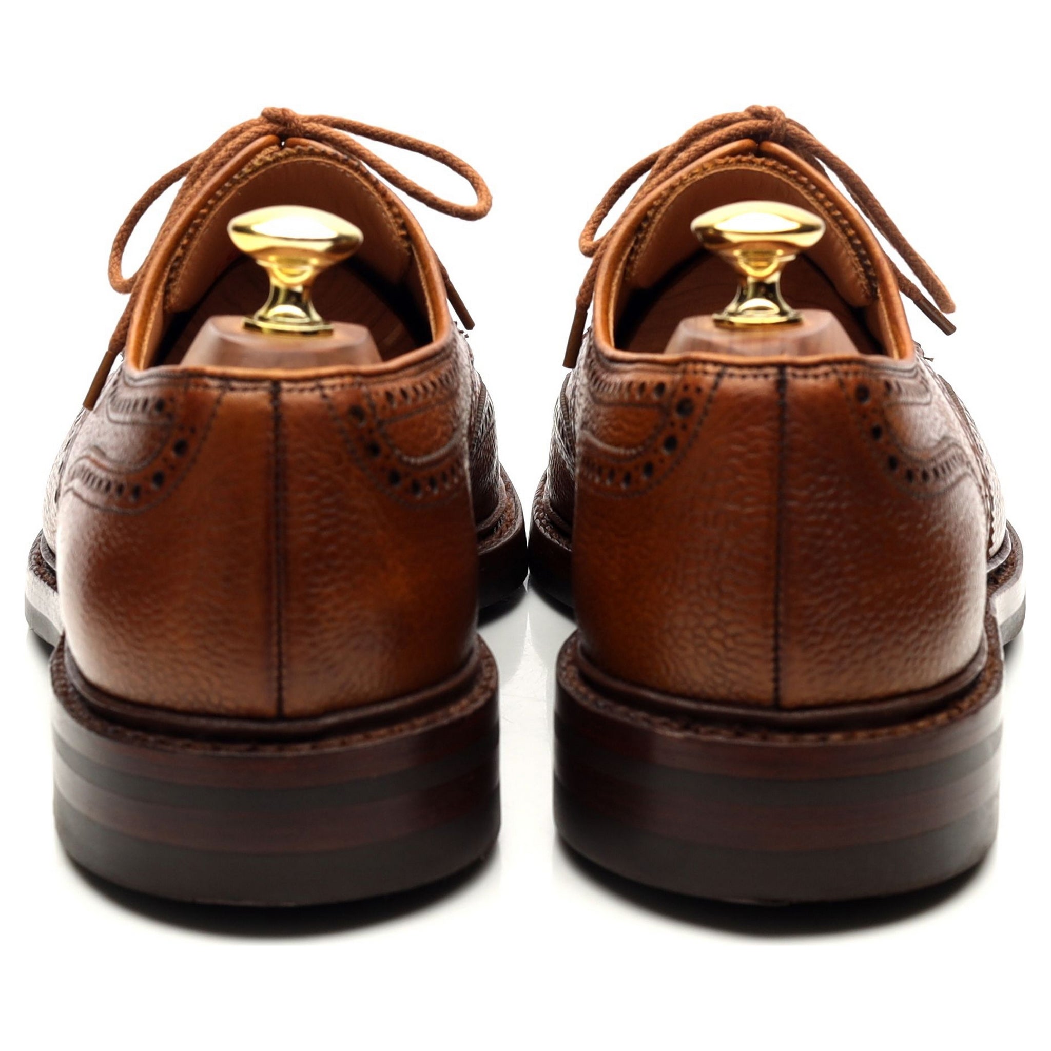 Crockett & Jones Pembroke derbies cuir marron UK 8