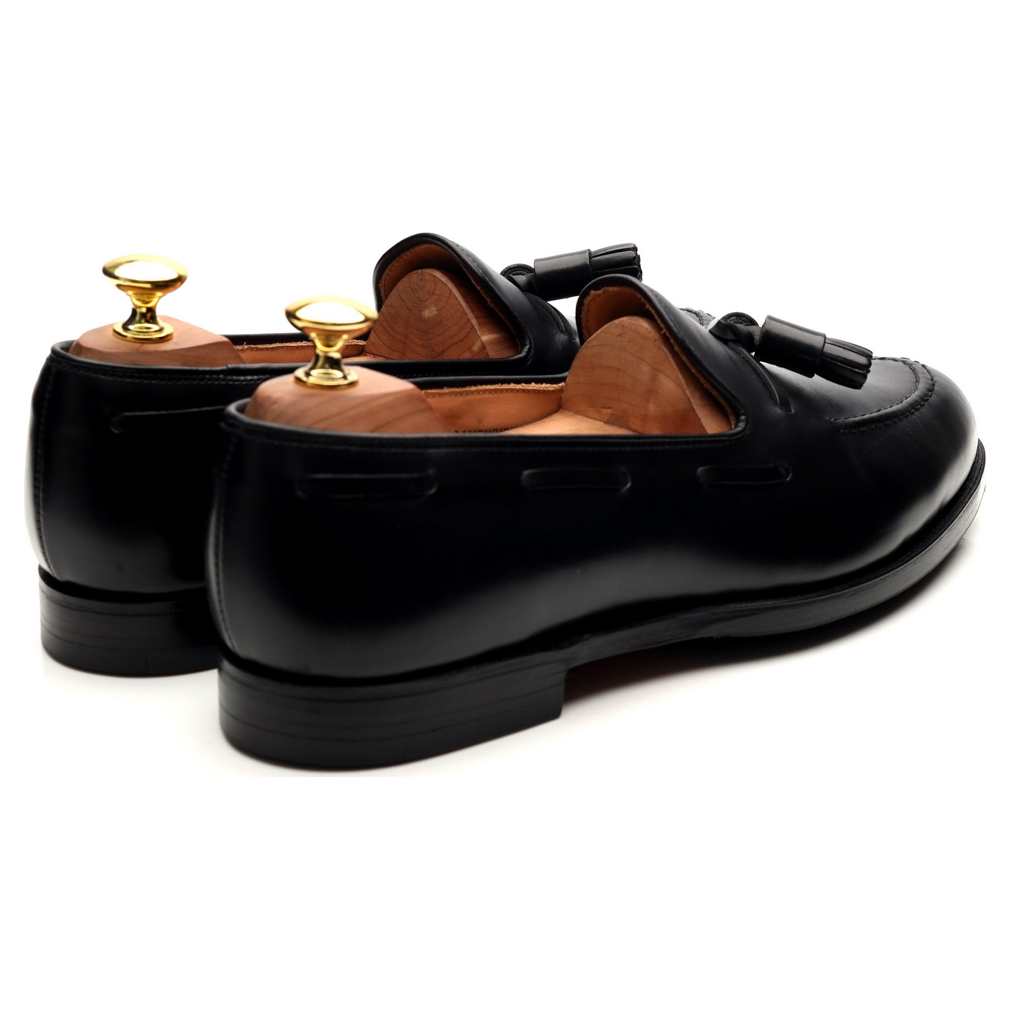 Crockett & Jones Cavendish 2 mocassins cuir noir UK 8