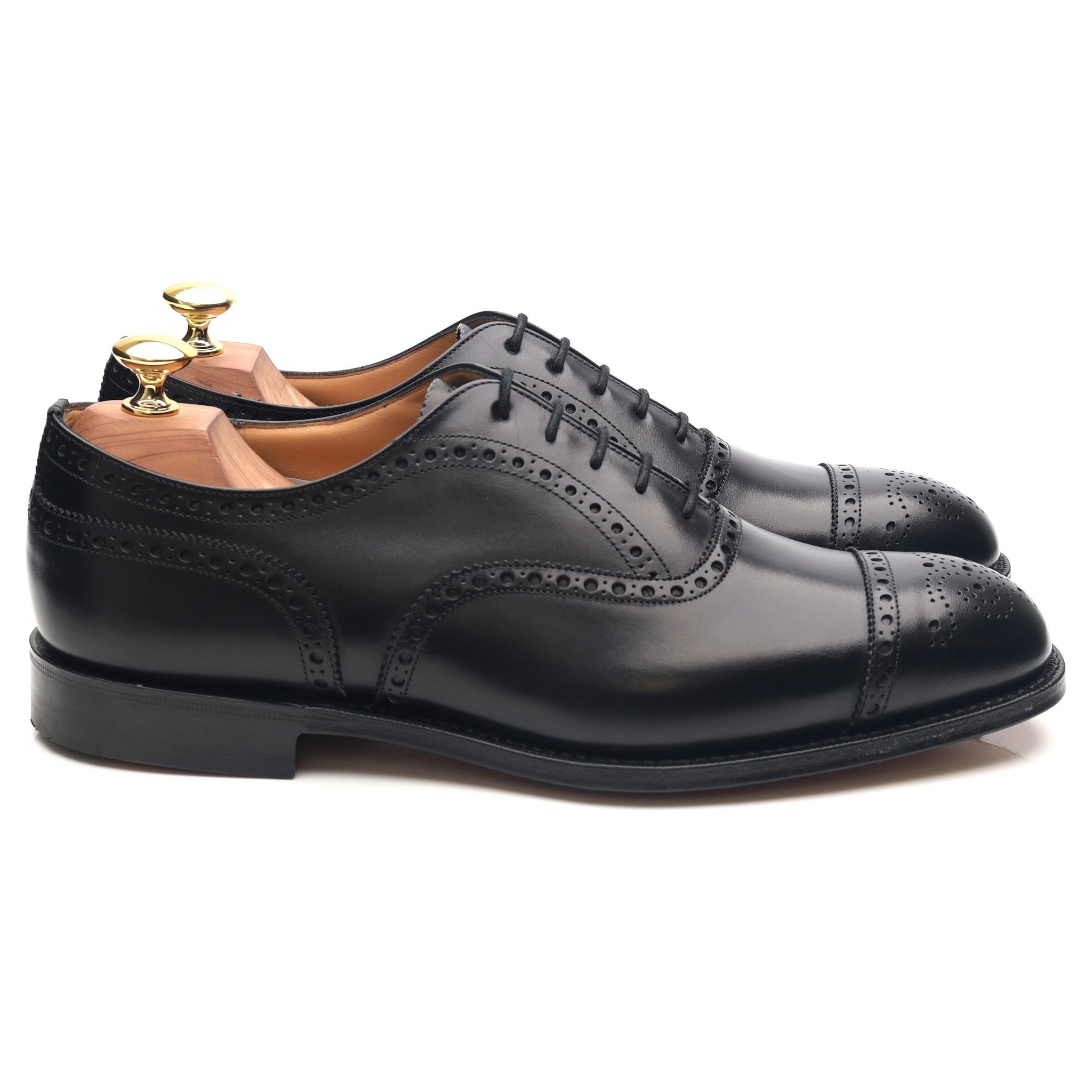 Church's Diplomat richelieu homme cuir noir UK 8