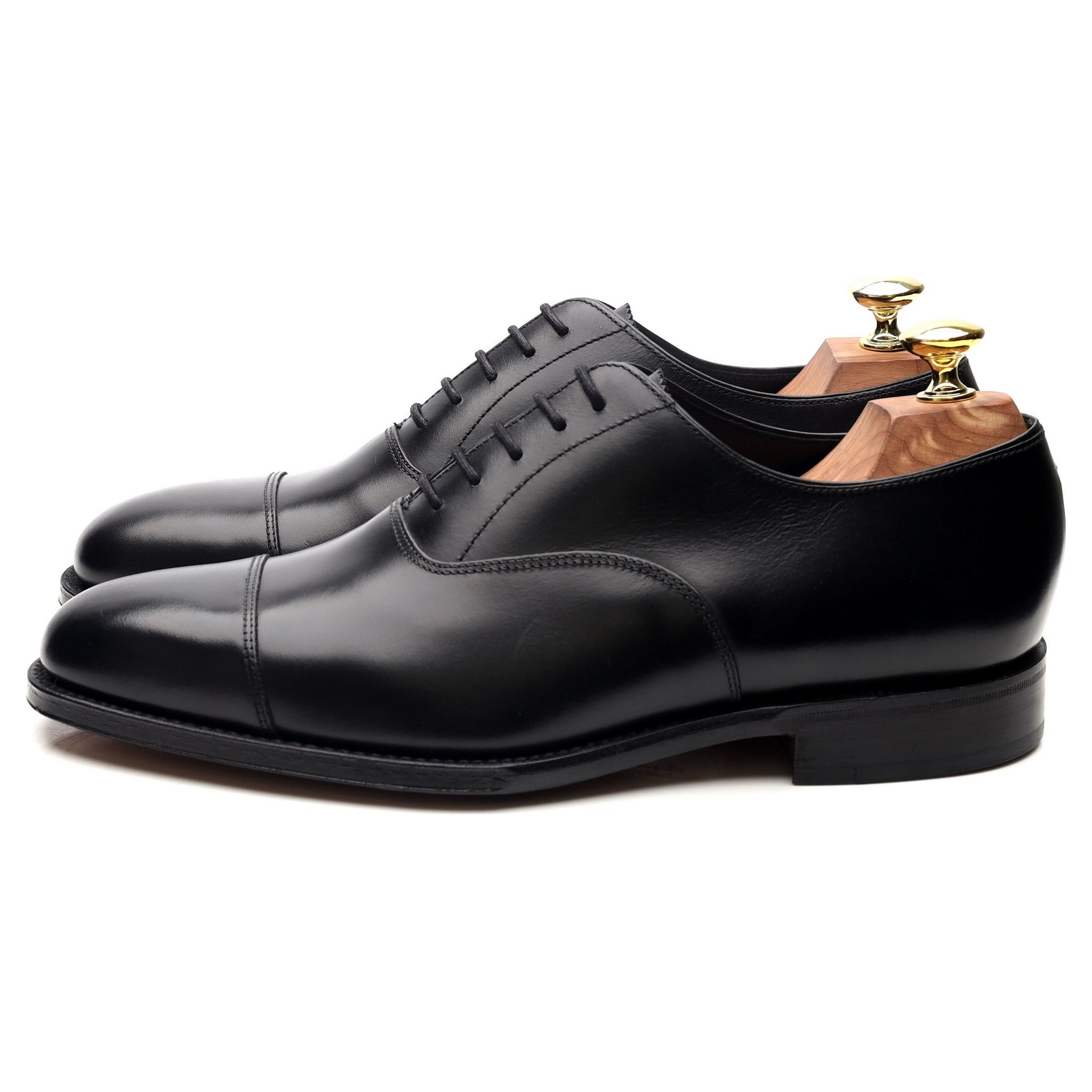 Loake 1880 Aldwych richelieu cuir noir UK 7