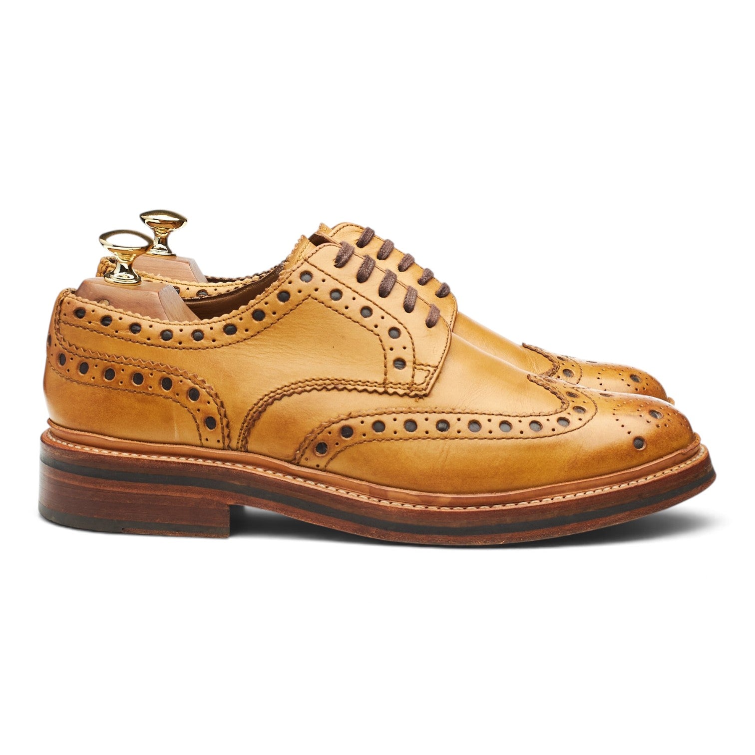 Grenson Archie derby cuir marron pointure UK 6.5