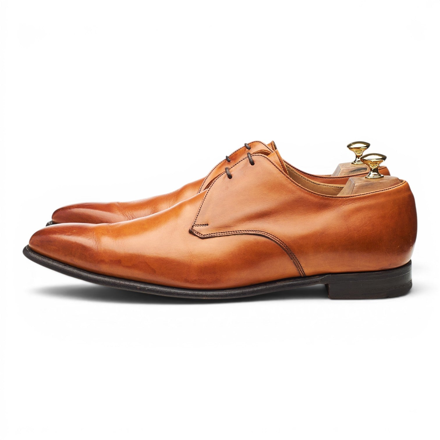 Cheaney Newman derby cuir marron clair UK 11.5