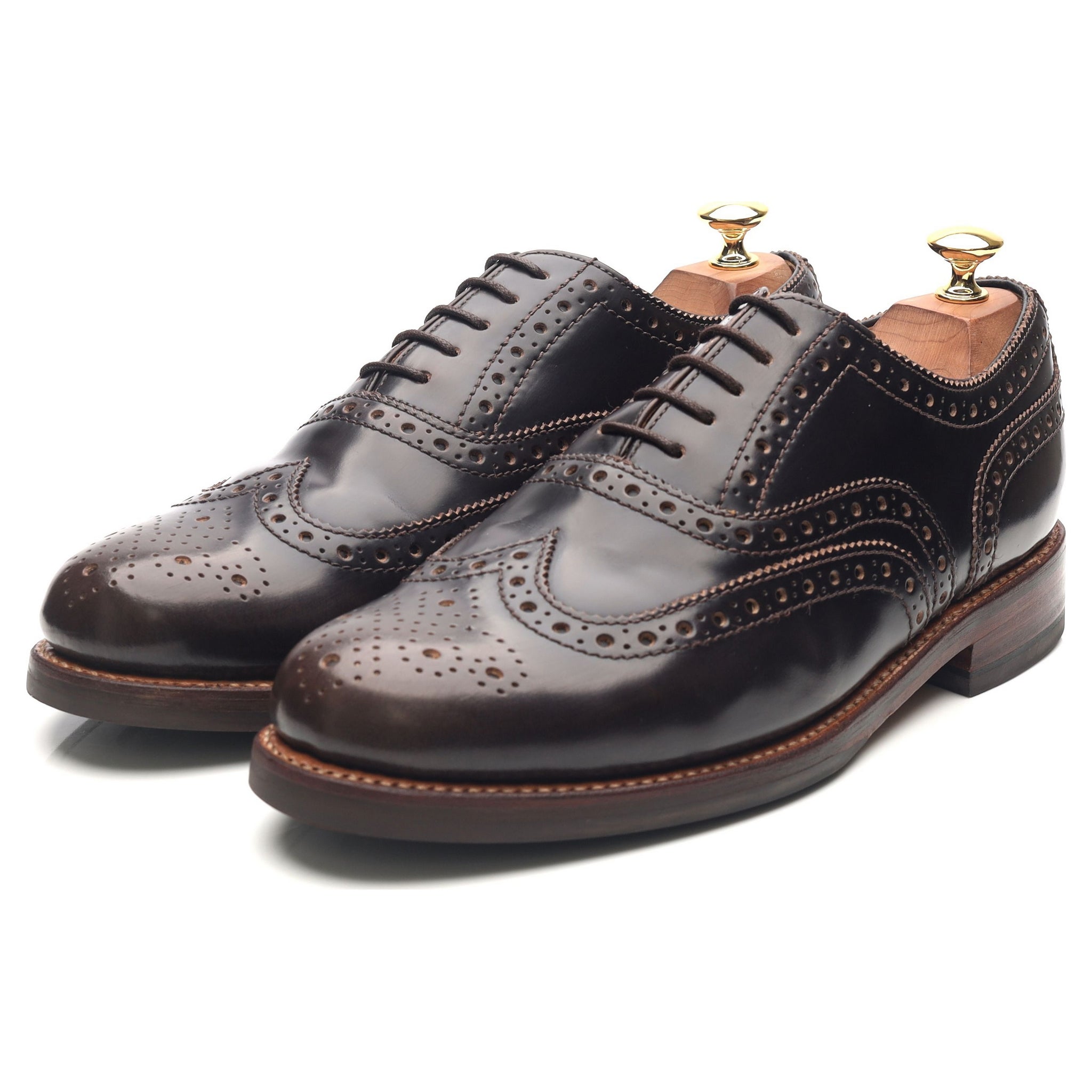 Grenson Stanley derbies cuir marron pointure UK 9 G