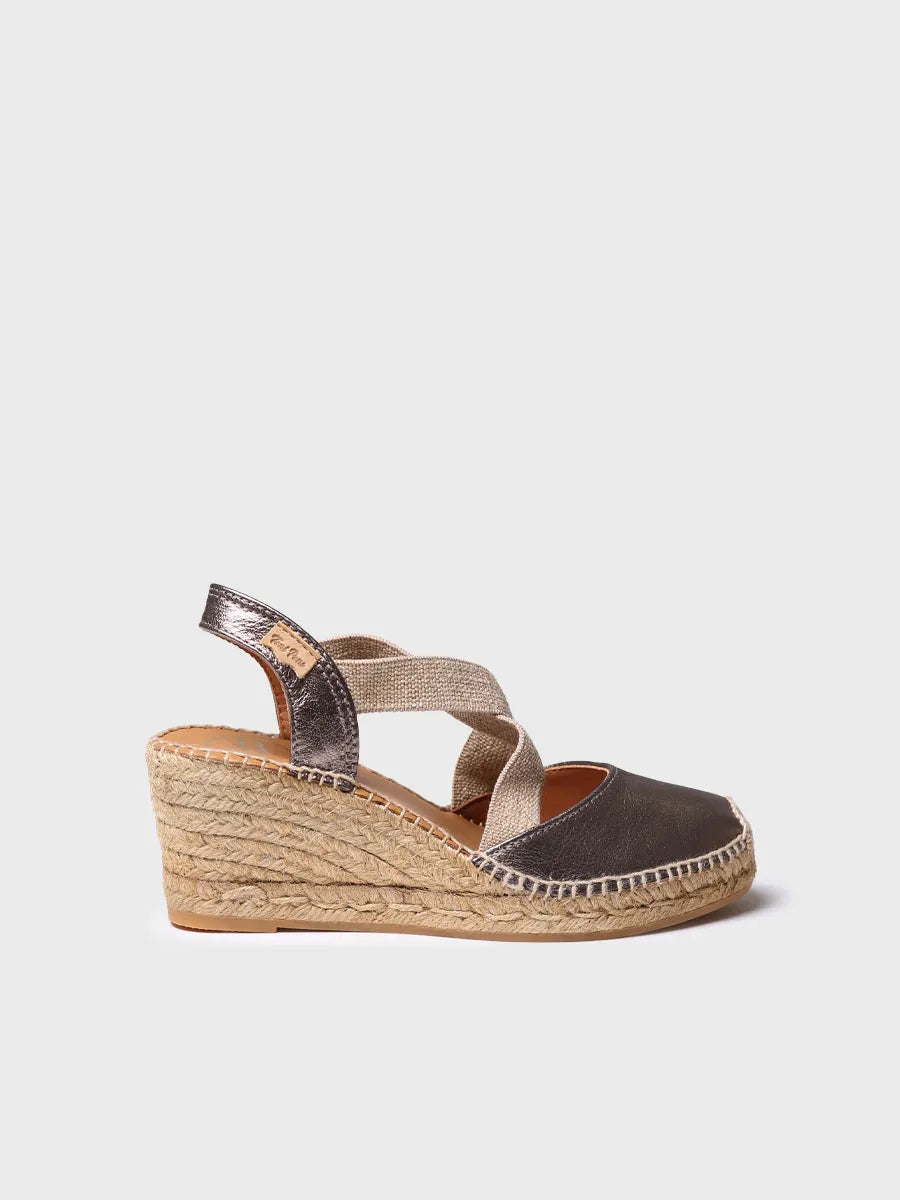 Toni Pons Saba-P espadrilles compensées cuir
