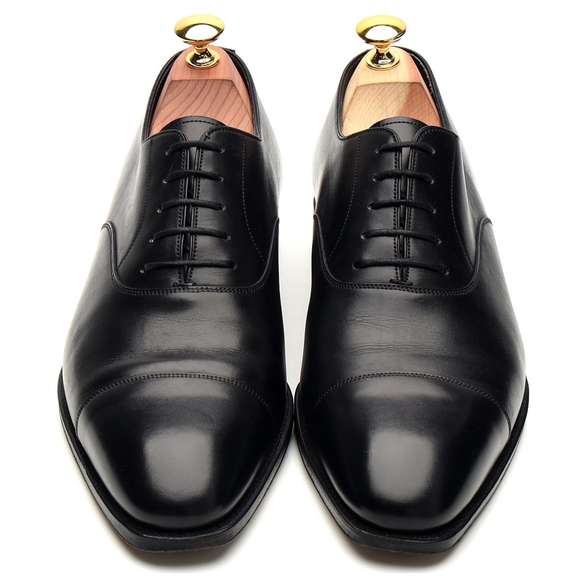 Carmina 80386 richelieu cuir noir pointure UK 7.5
