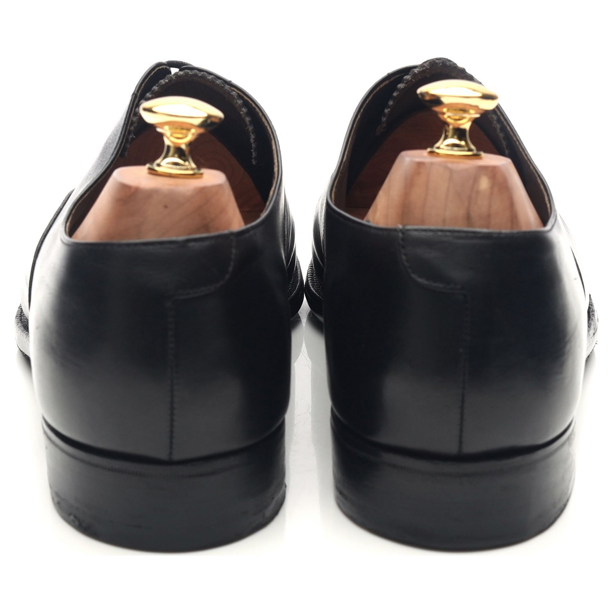 Gordon Scott Putney oxford cuir noir UK 10