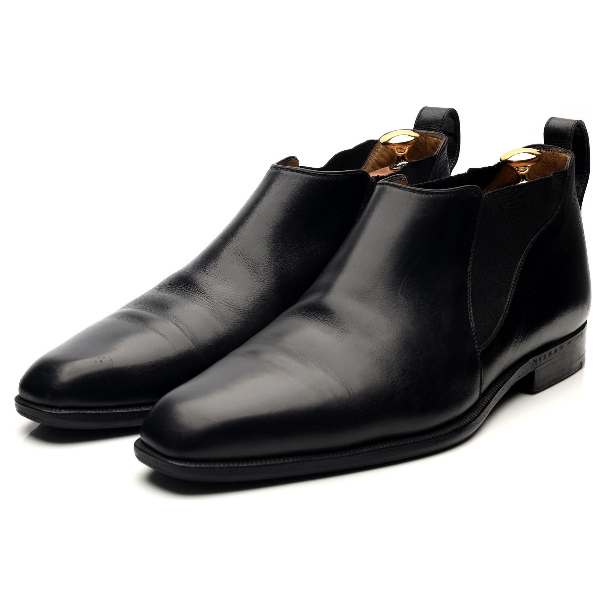 Berluti bottines chelsea cuir noir UK 9.5