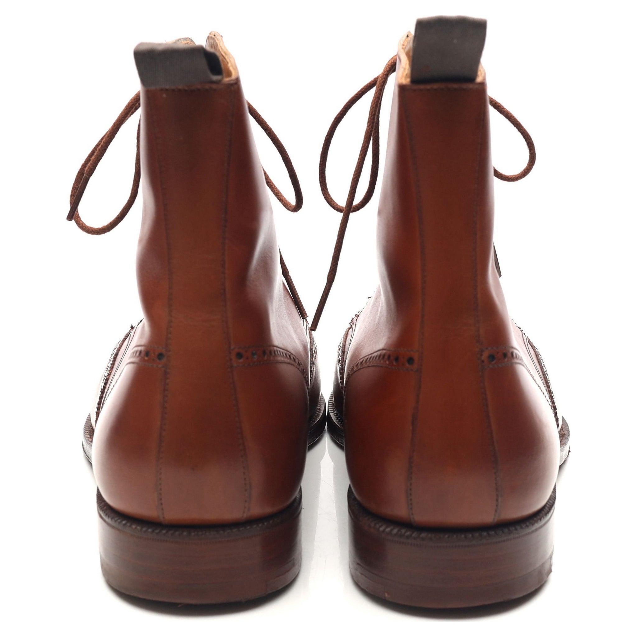 Gordon Scott Cavalry boots cuir marron UK 11