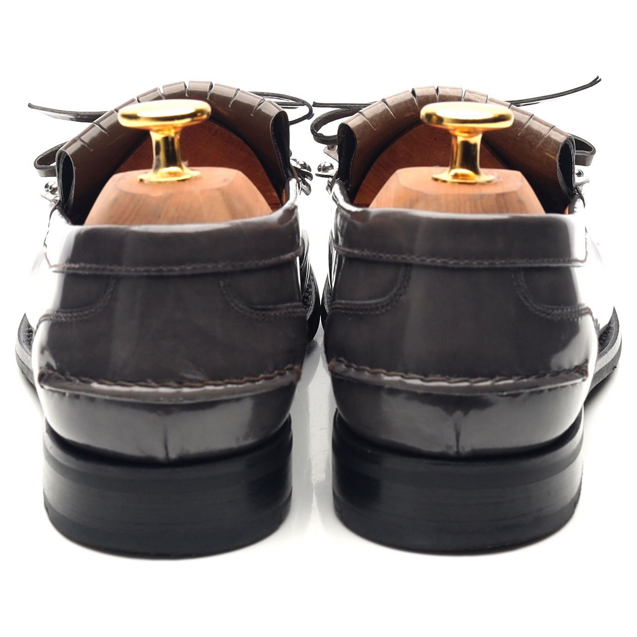 Church's Rachel mocassins cuir gris franges UK 4
