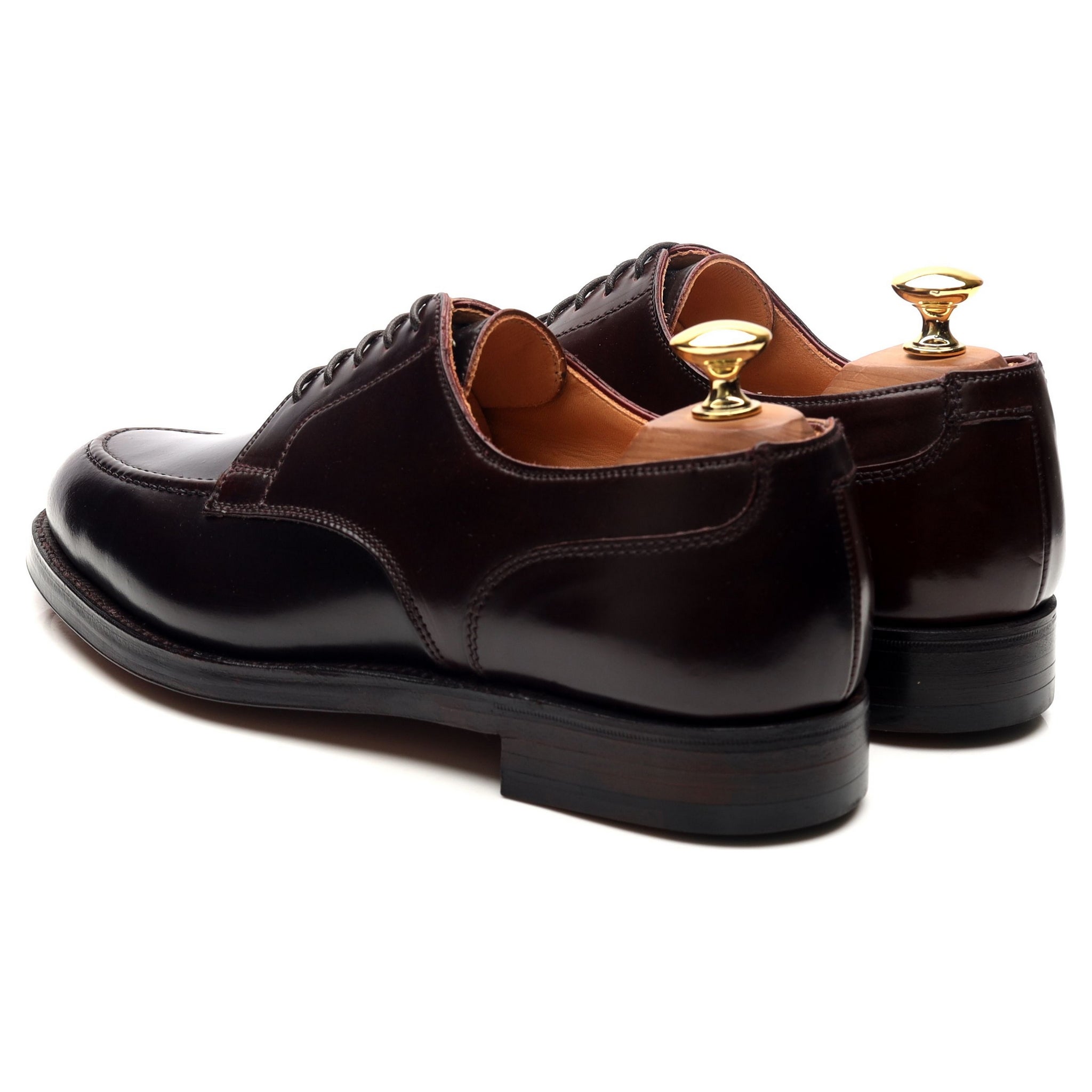 Crockett & Jones Onslow derby cuir cordovan bordeaux 6,5