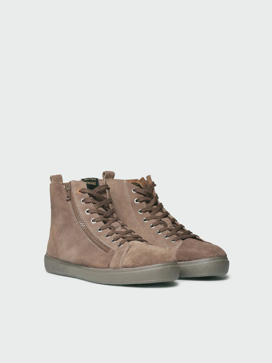 Toni Pons Gori bottines homme cuir velours à lacets