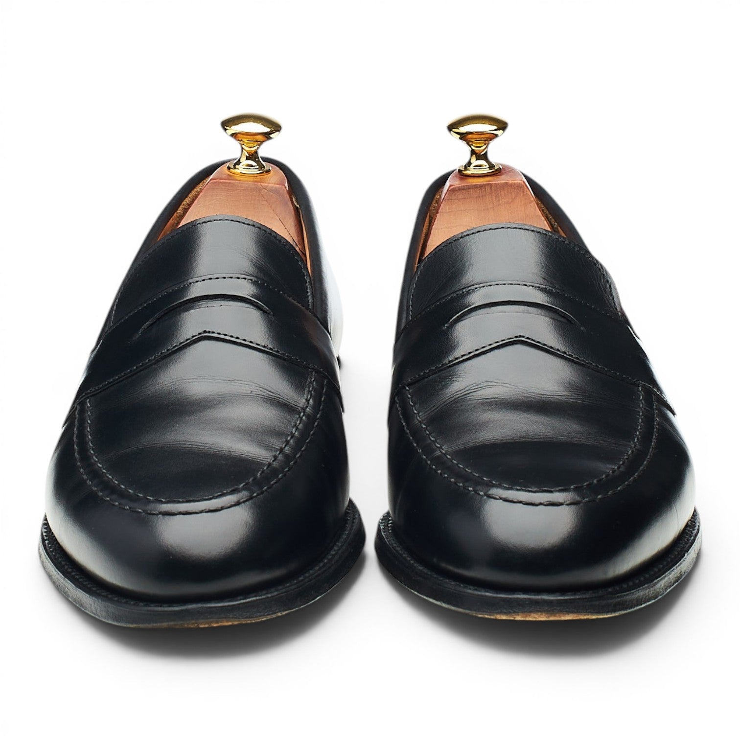 Cheaney Cannon mocassin cuir noir UK 9