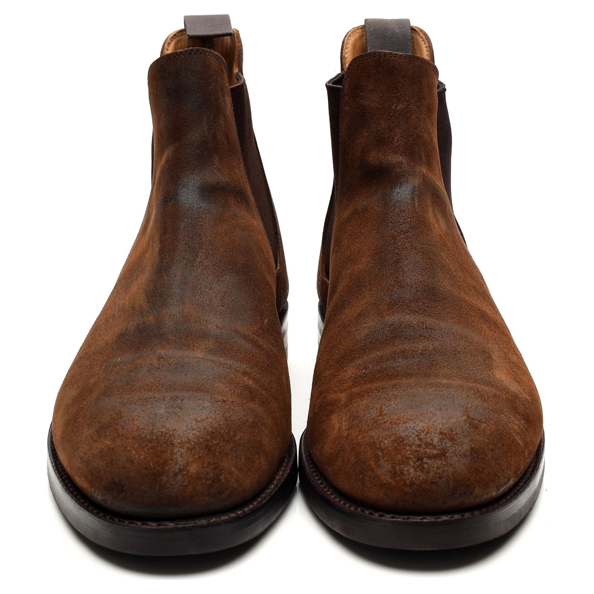 Crockett & Jones Chelsea 5 boots suède marron pointure 9.5