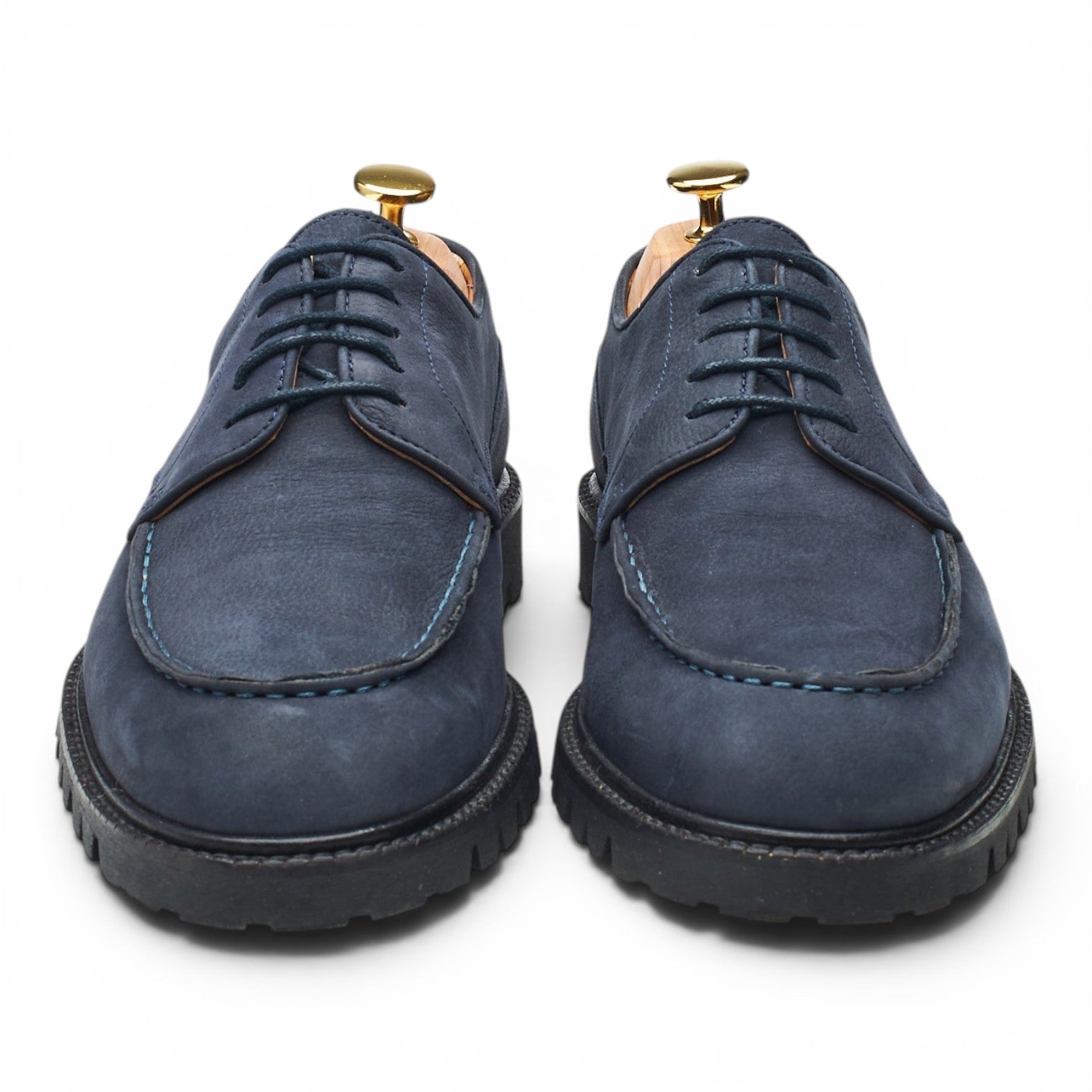 Hackett Chino Golf derby nubuck bleu marine UK 8