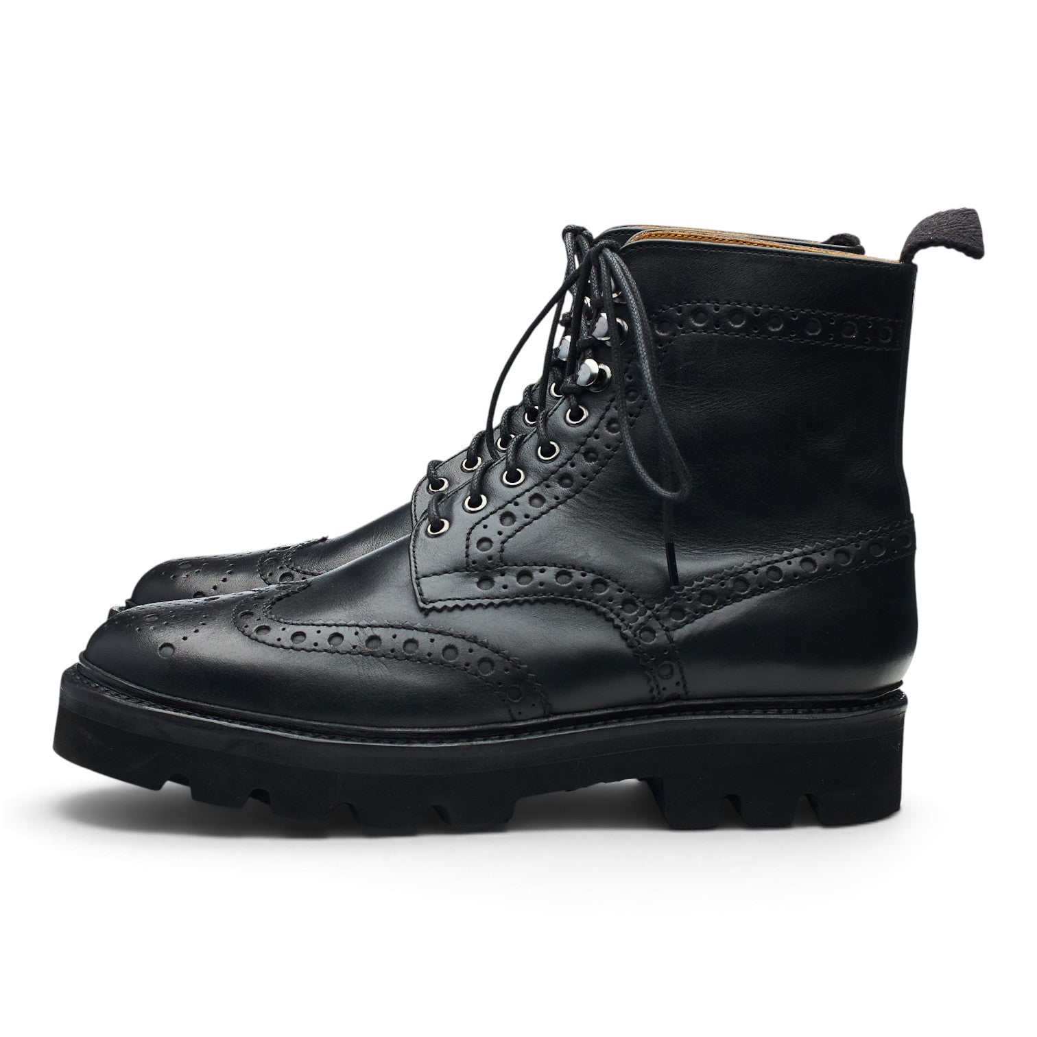Grenson Fred boots cuir noir pointure UK 9