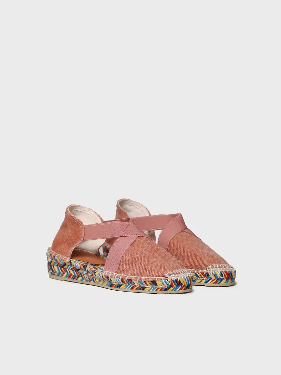 Toni Pons Elba espadrille plate élastiques couleur