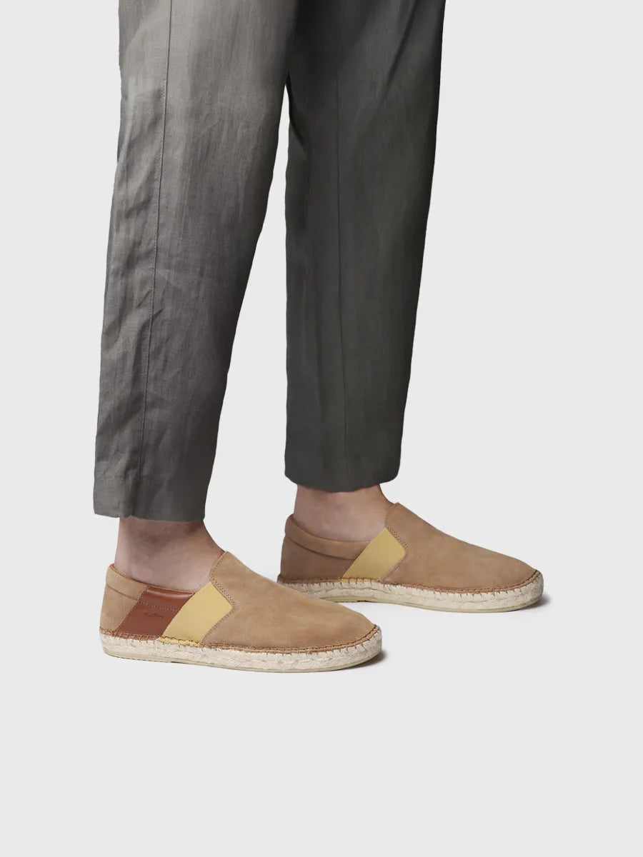 Toni Pons Marcel espadrilles homme cuir suède
