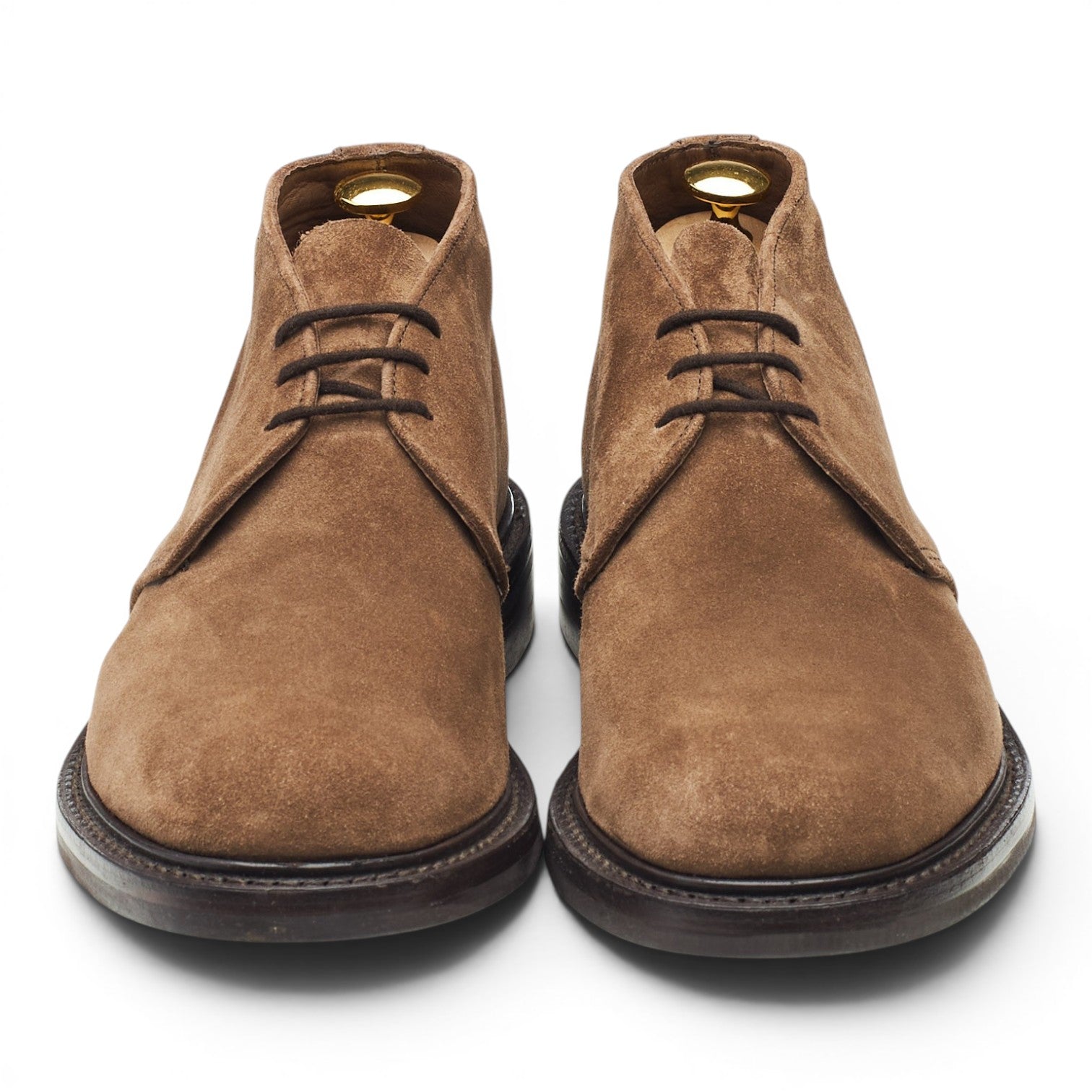 Tricker’s Winston bottines chukka daim marron UK 8