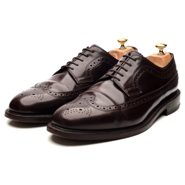 Loake Royal Brogue derby bordeaux cuir pointure UK 11