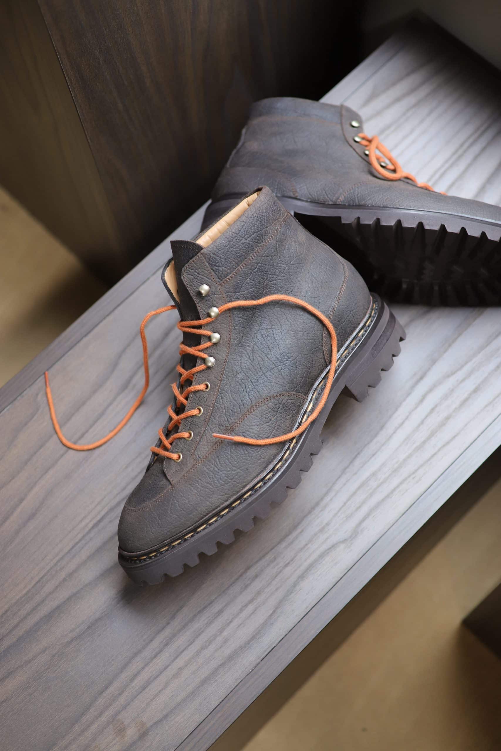 Malfroid Explorer II bottine commando cuir gras