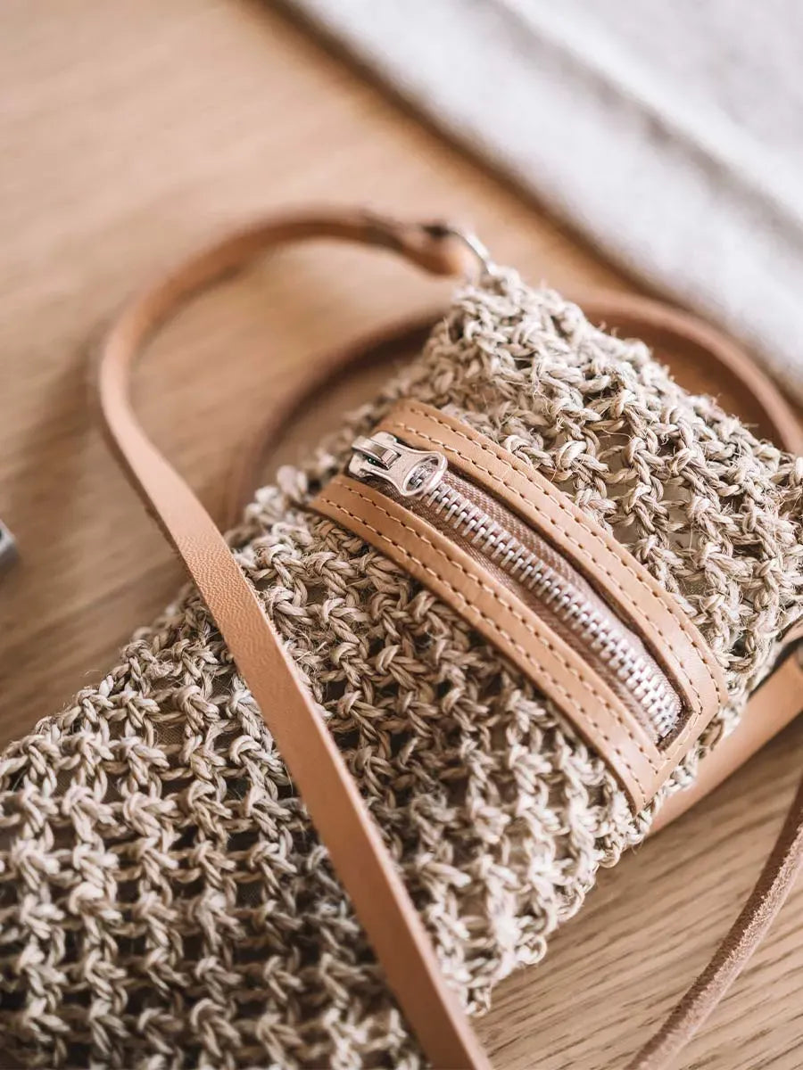 Toni Pons Gineth pochette téléphone jute vegan