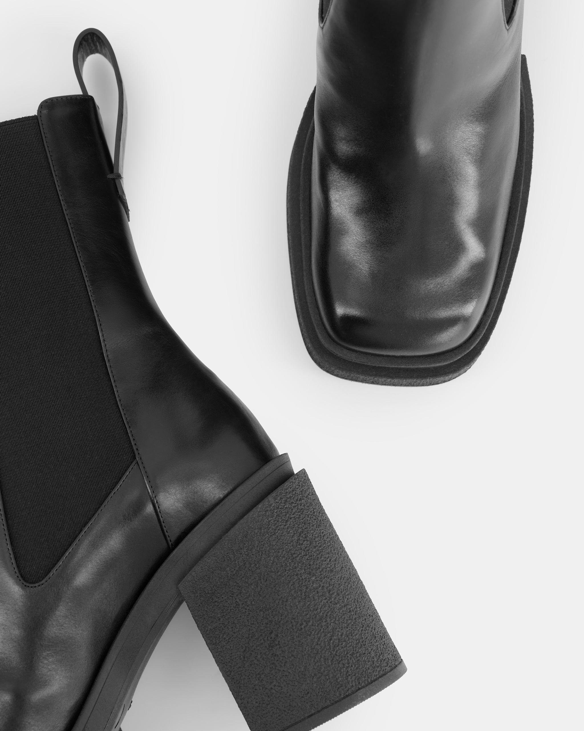 Nodaleto Bulla Seth bottines cuir noir Black Soul talon 8,5 cm