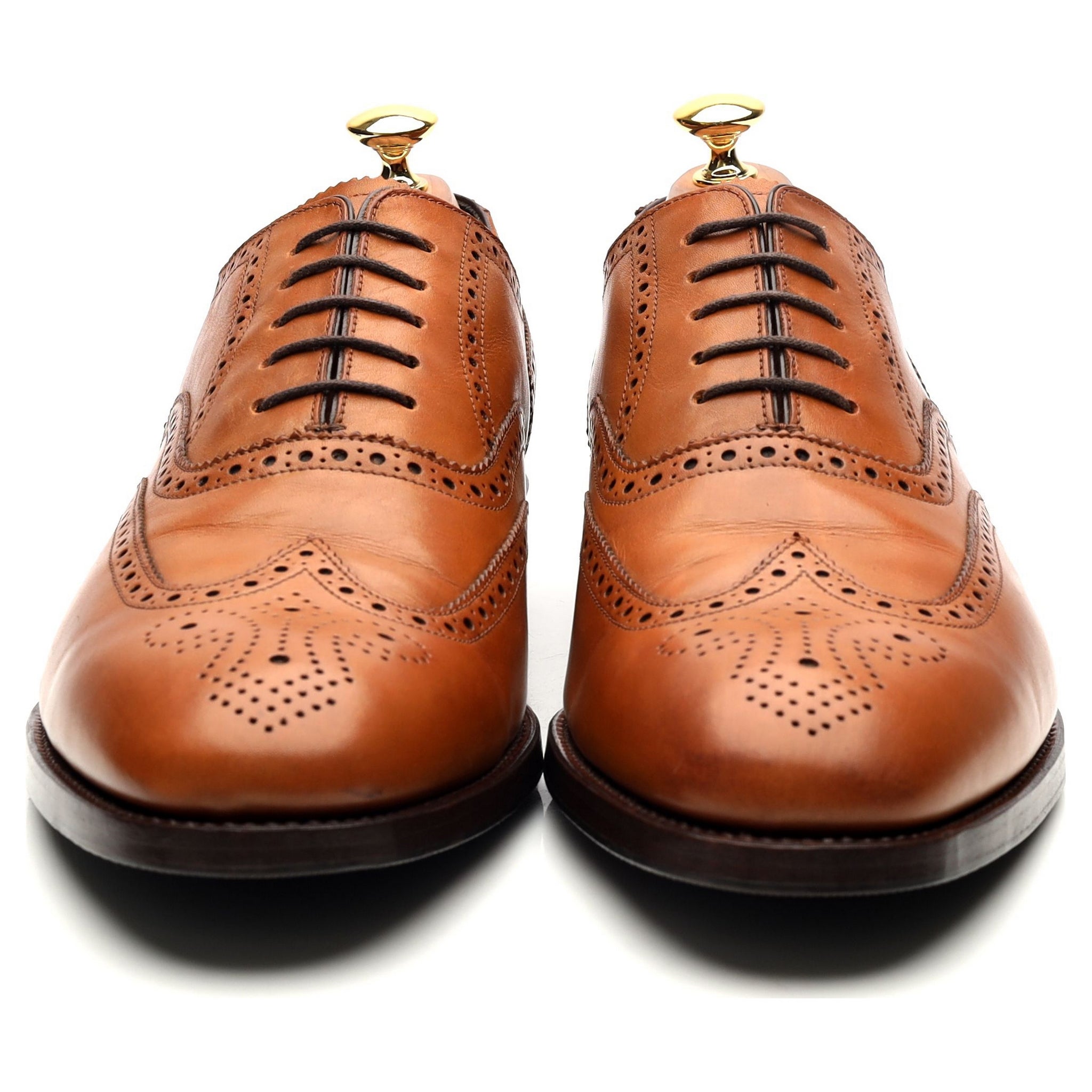 Herring Richmond derbies cuir marron pointure UK 10