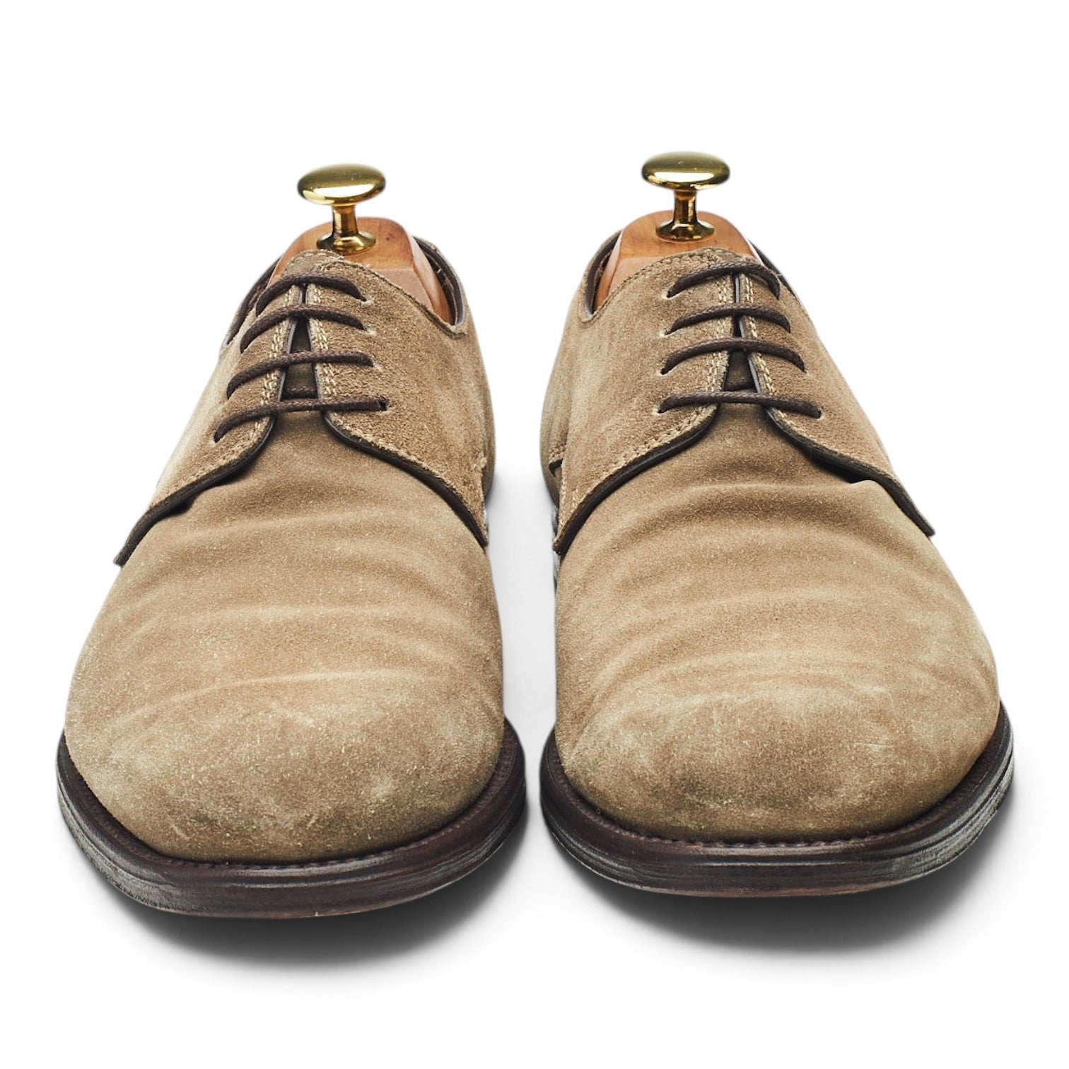 Canali derby daim pierre pointure UK 8