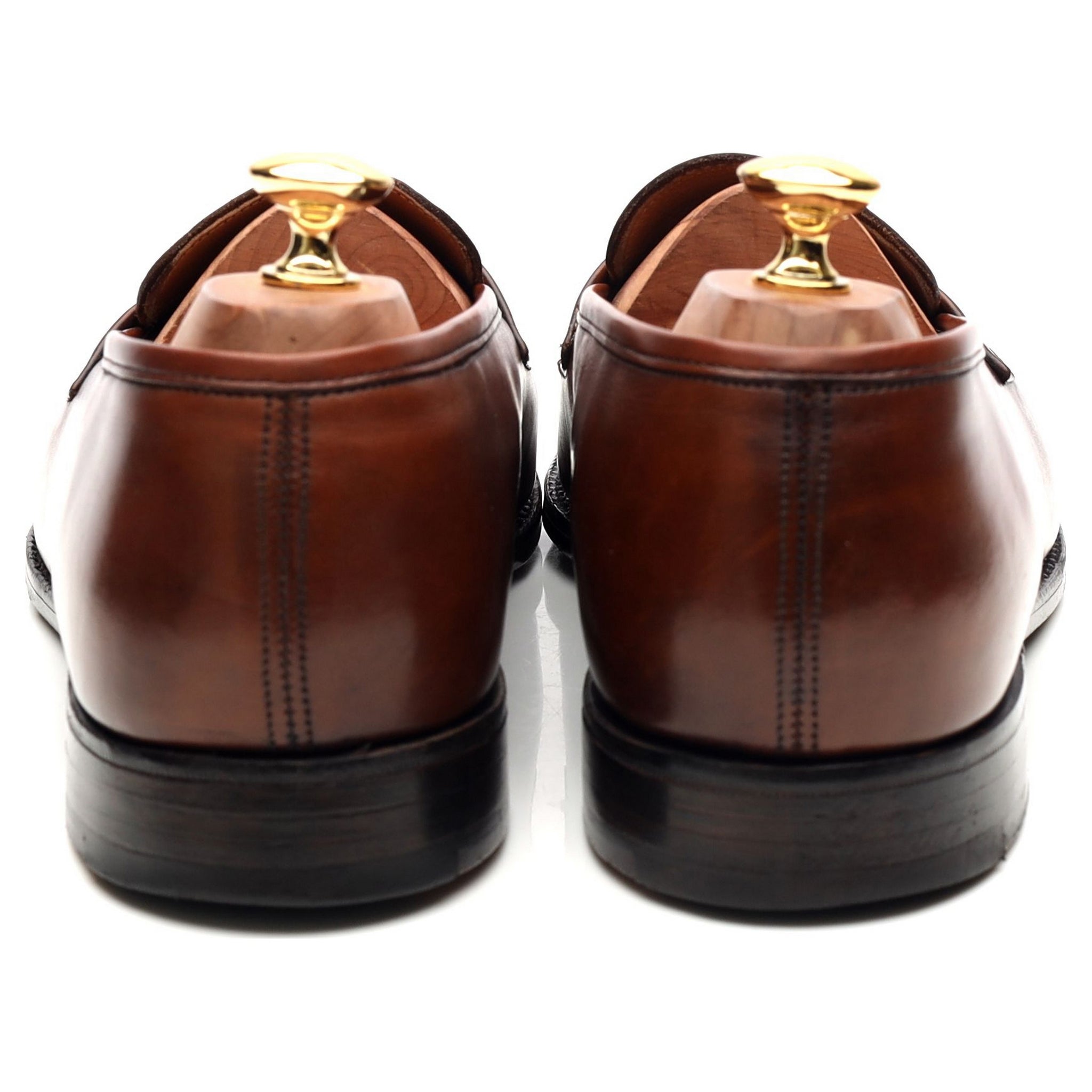 John Spencer Mayfair mocassins cuir marron UK 10