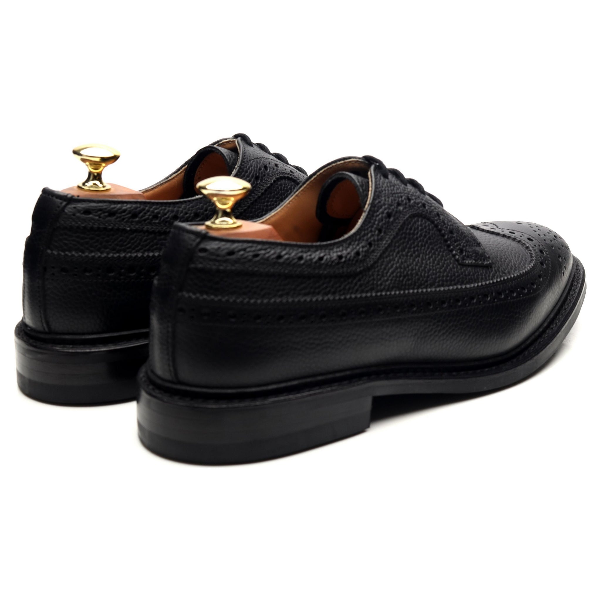 Tricker’s Fulton derby cuir noir pointure UK 7