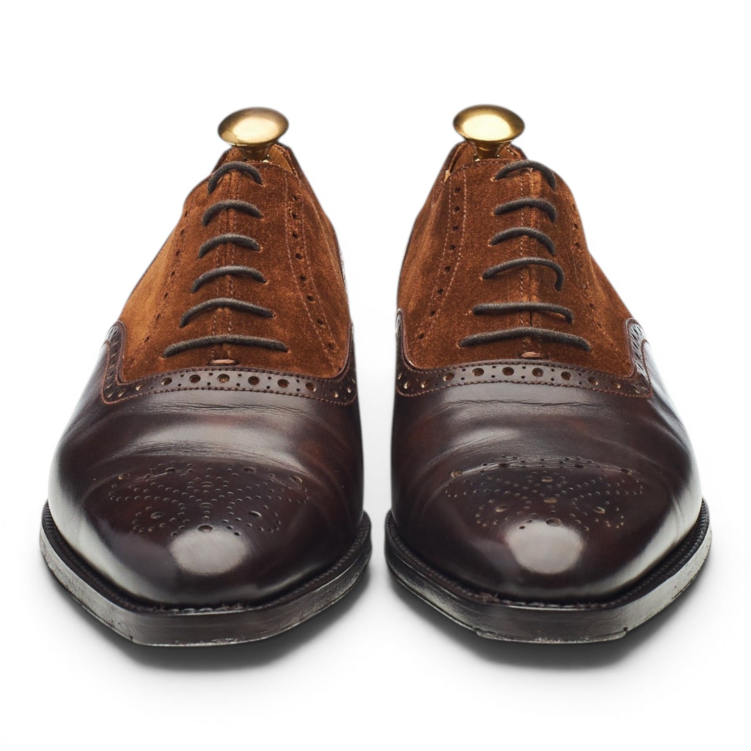 J. FitzPatrick Wallingford Oxford brogues marron UK 7
