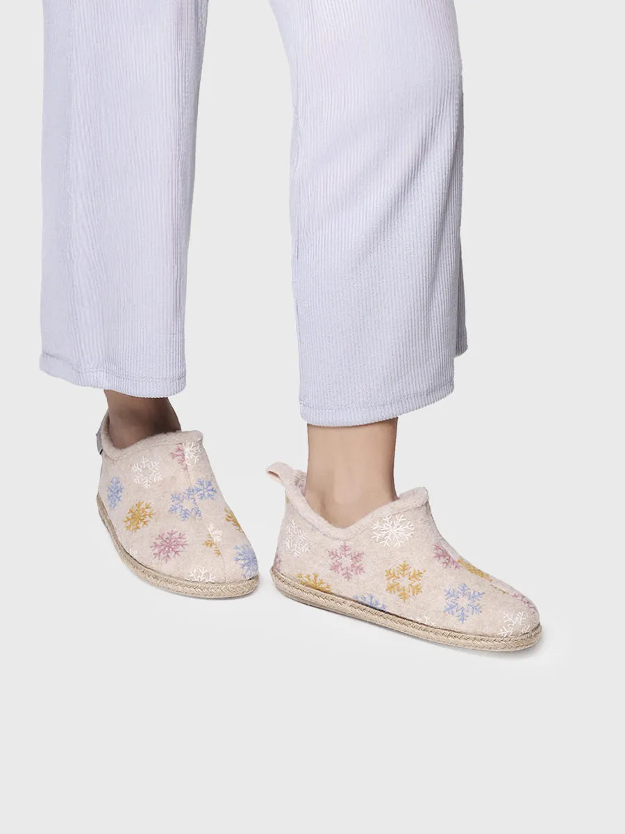 Toni Pons Duna-CP chaussons femme feutre à lacets
