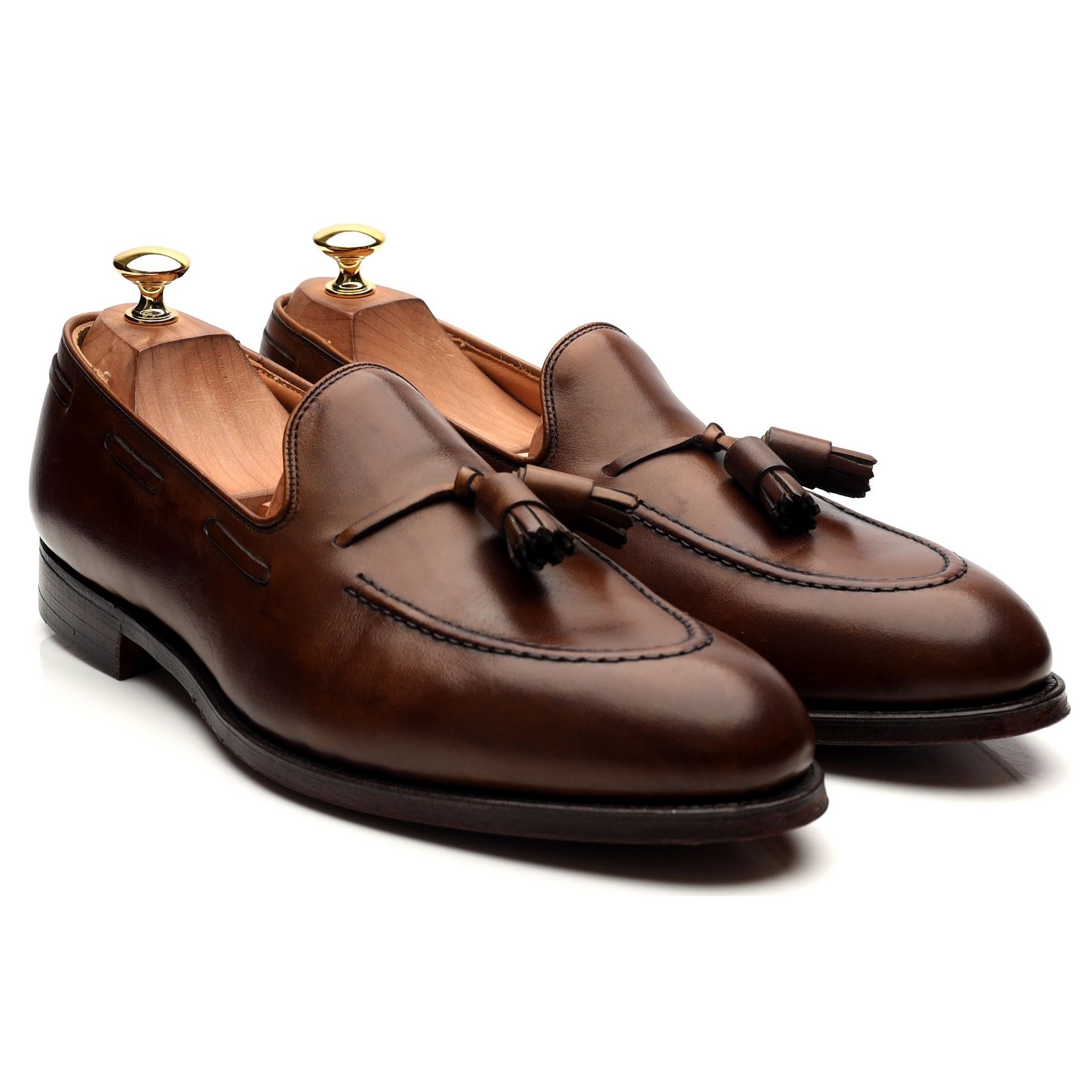 Crockett & Jones Cavendish 2 mocassin cuir marron 9.5 glands