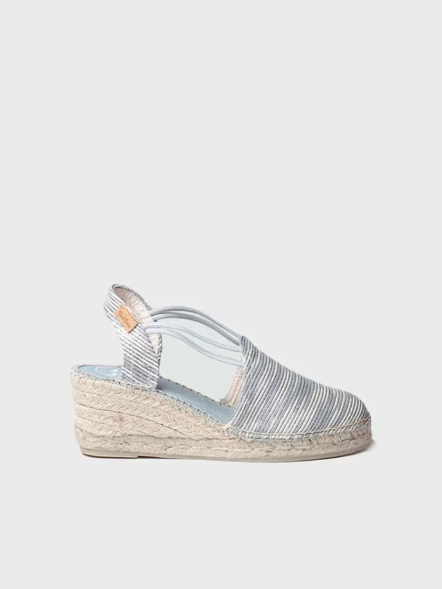 Toni Pons Tania-ZR espadrille compensée tissu vegan