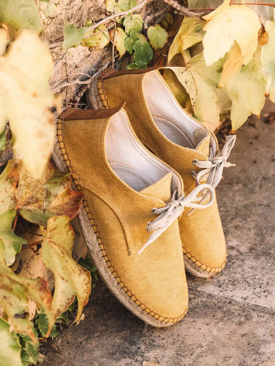 Toni Pons Dixon espadrille homme toile à lacets