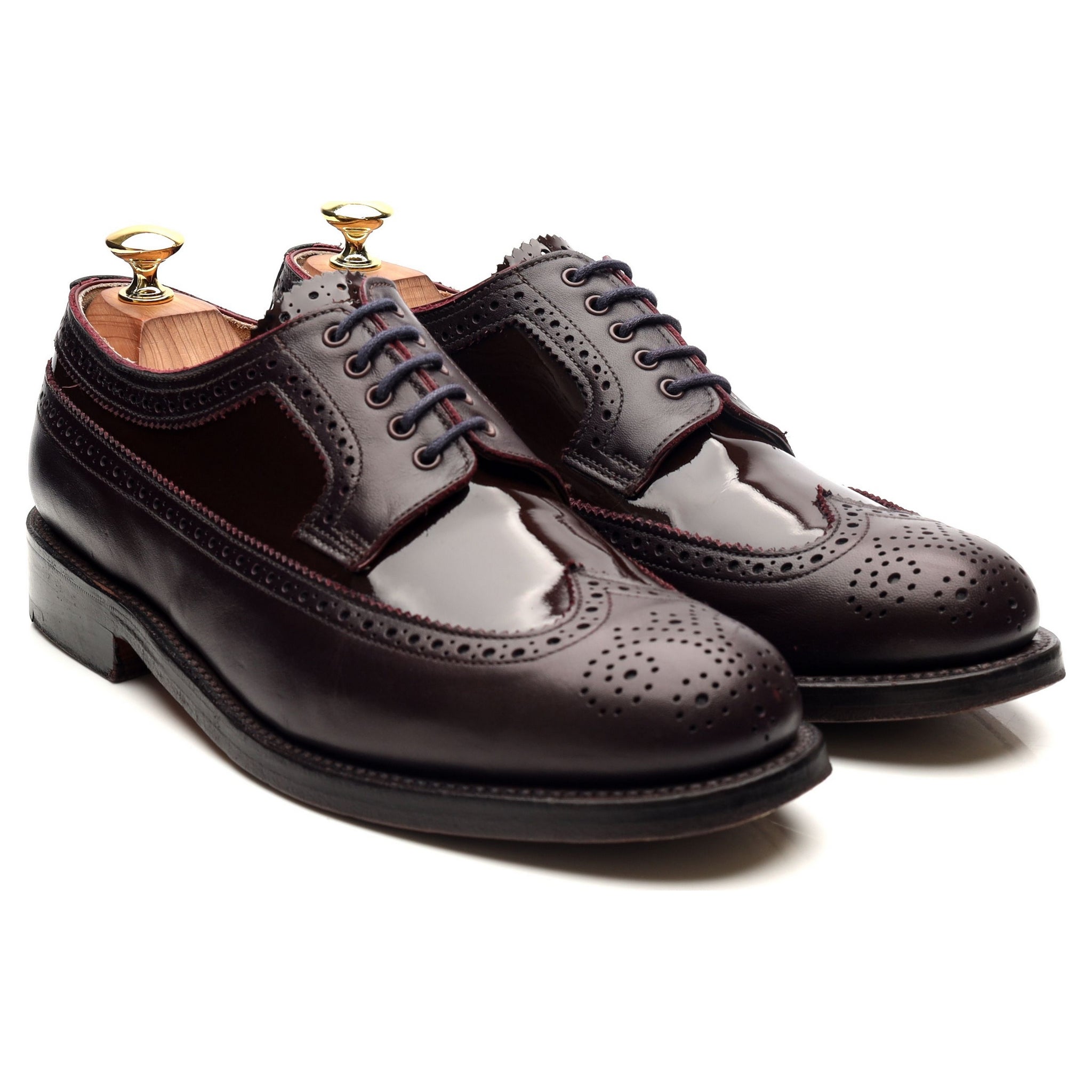 Grenson Lab derby cuir bordeaux UK 8 large