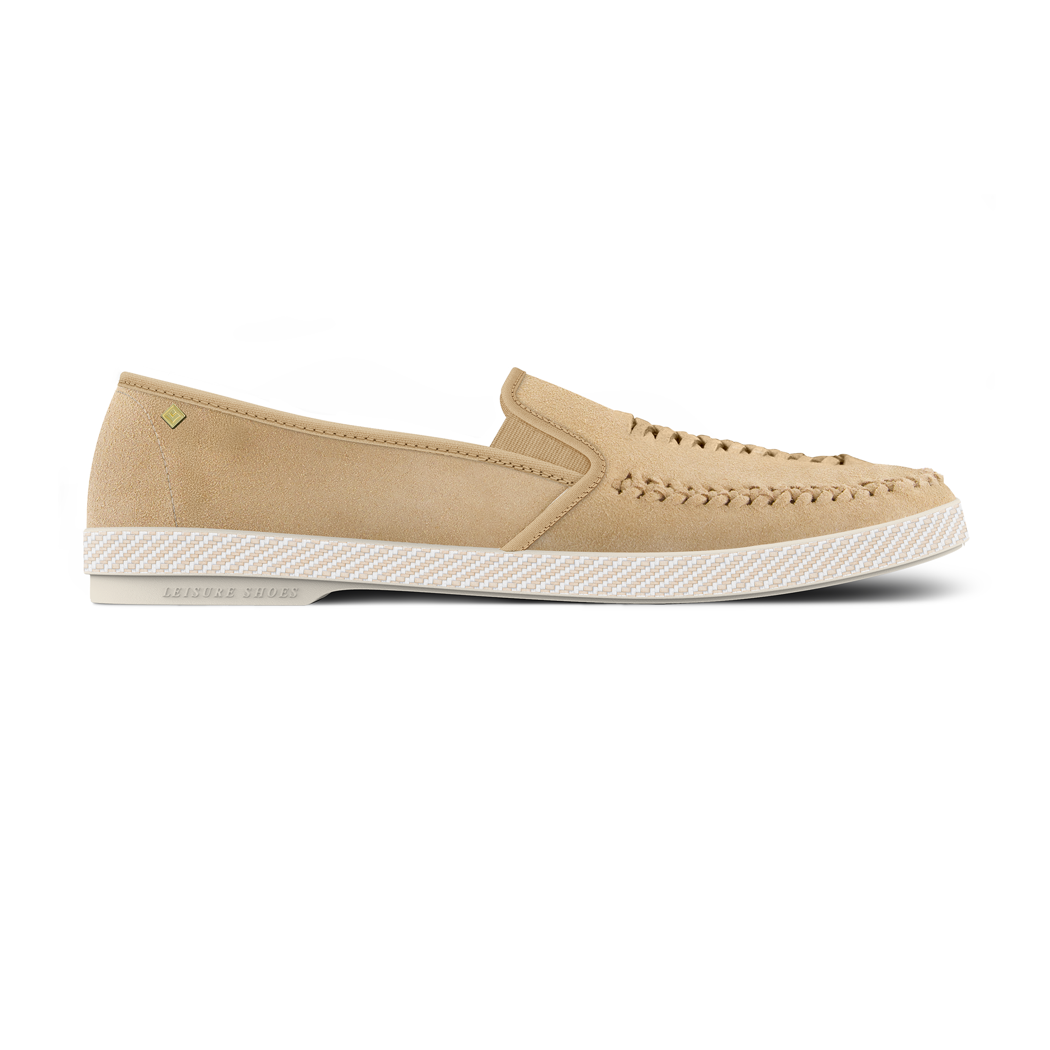 Rivieras Classic Arizona espadrilles écru cuir tressé