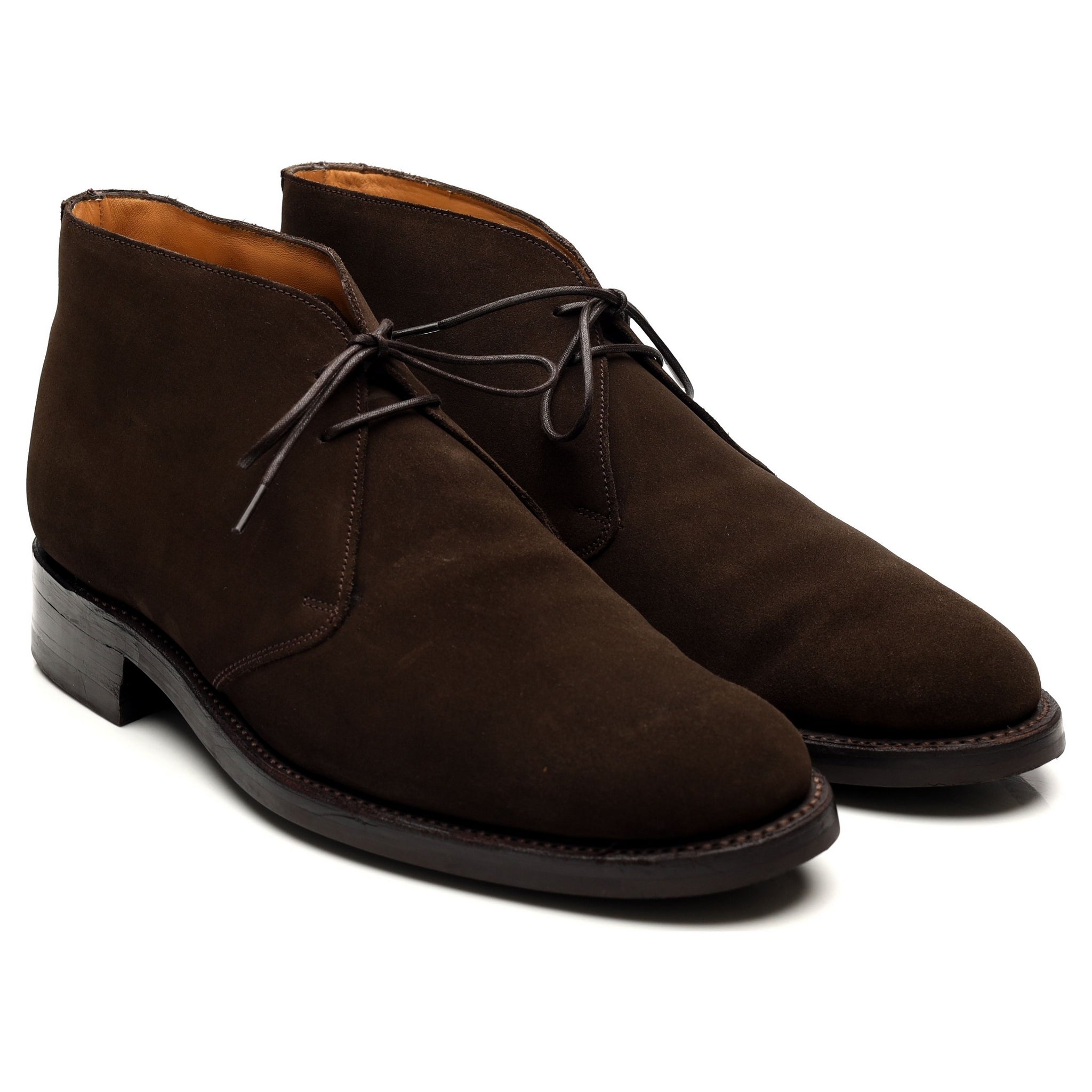 Barker bottines chukka suède marron pointure 9