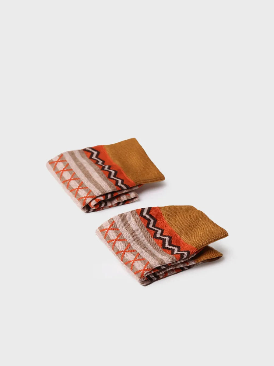 Toni Pons Quel-YA chaussettes coton marron