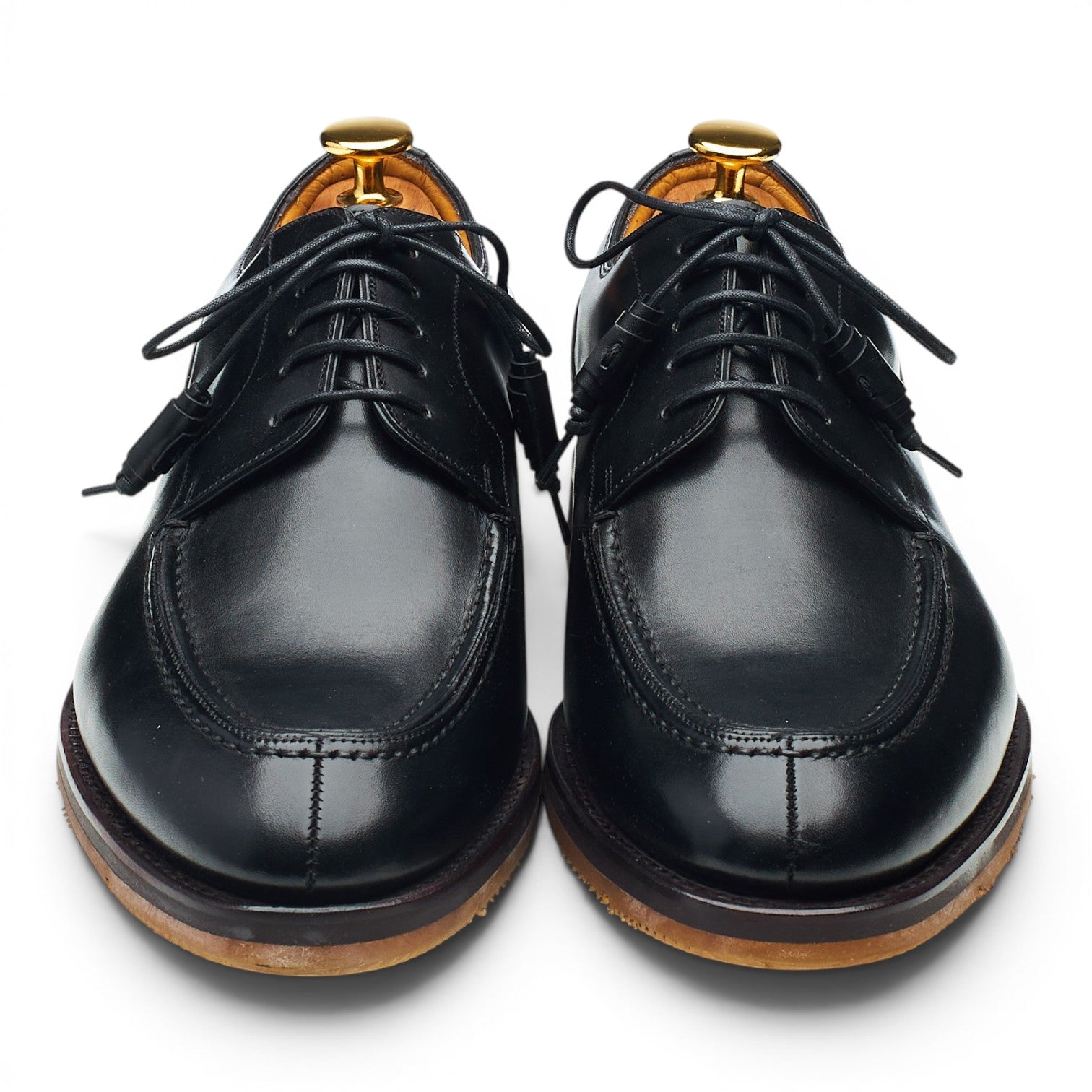 Shipton & Heneage Split Toe derby cuir noir UK 6 caoutchouc