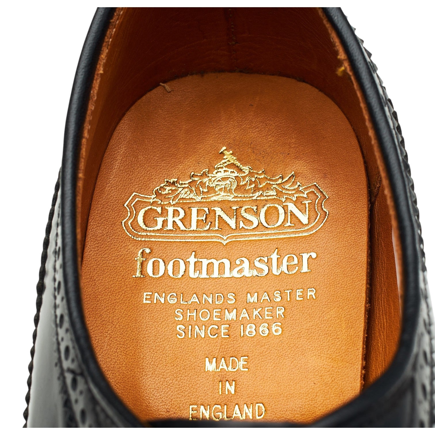 Grenson 6228 derbies cuir noir UK 7,5