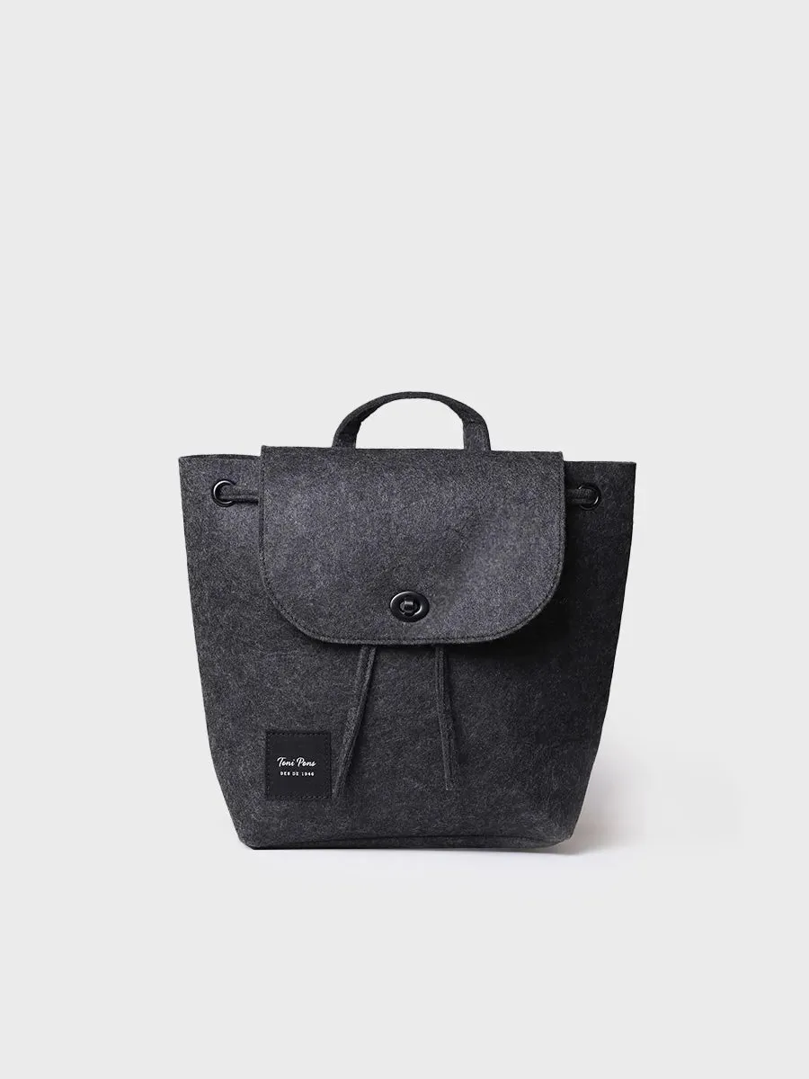 Toni Pons Harper sac à dos feutre anthracite